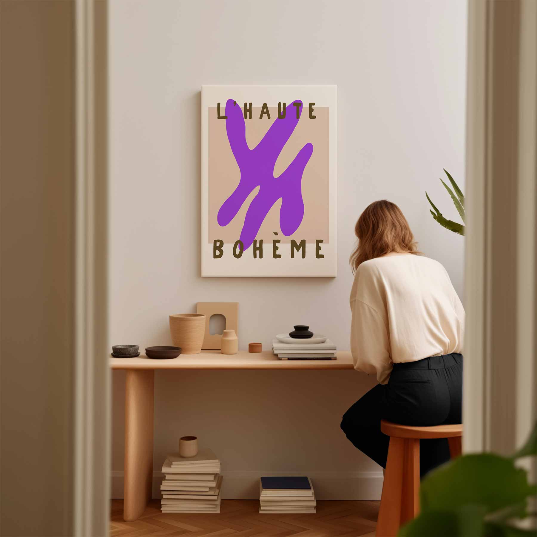 L'Haute Bohème Kunstprint Kunstwerk-canvas-dibond-plexiglas-wanddecoratie-WallArtistic