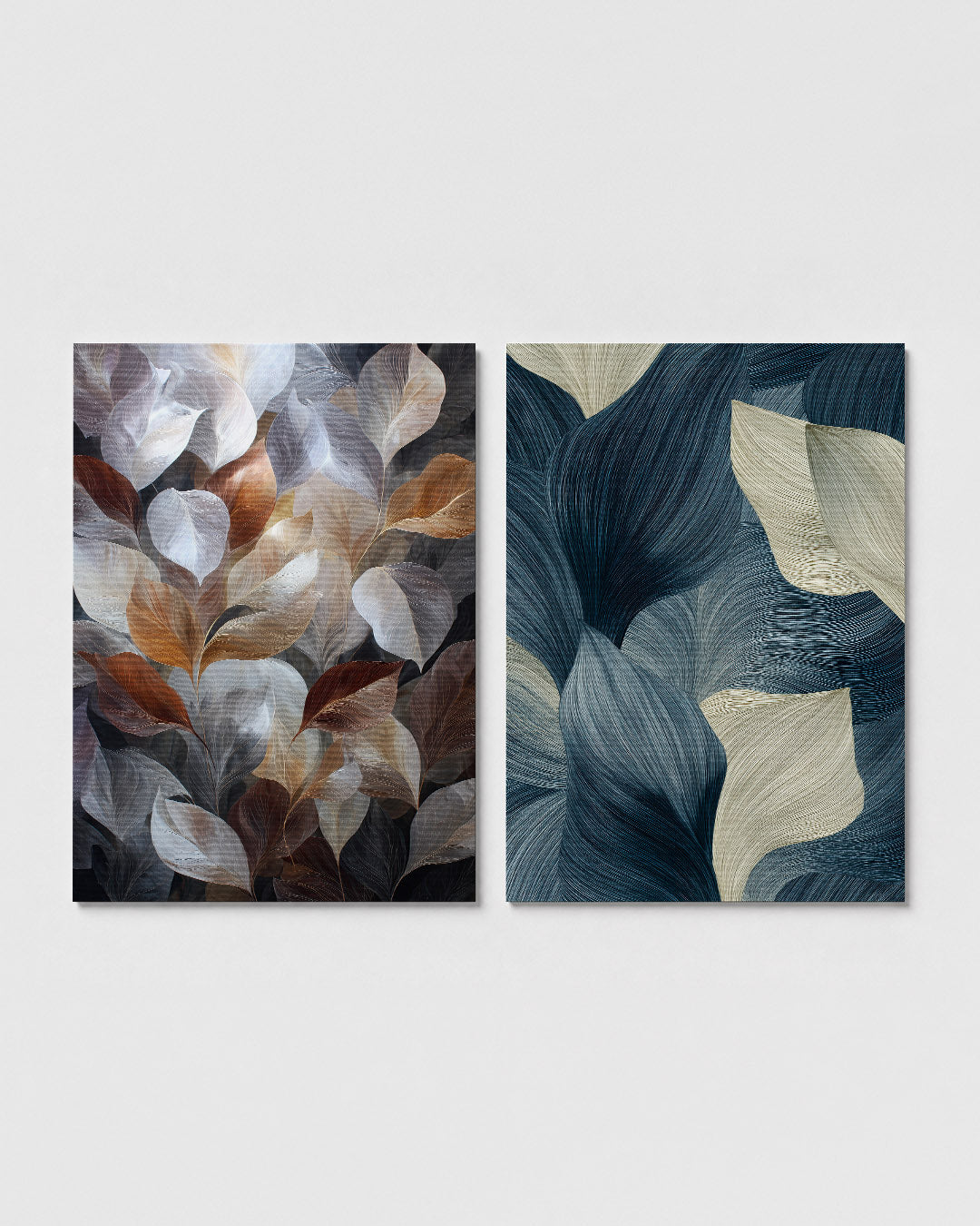 Bladervormen harmonie Posterset