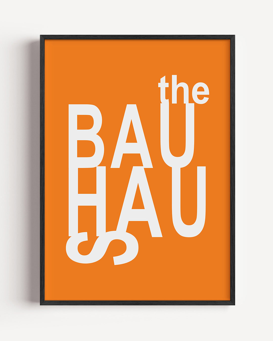 Typografische dynamiek Poster