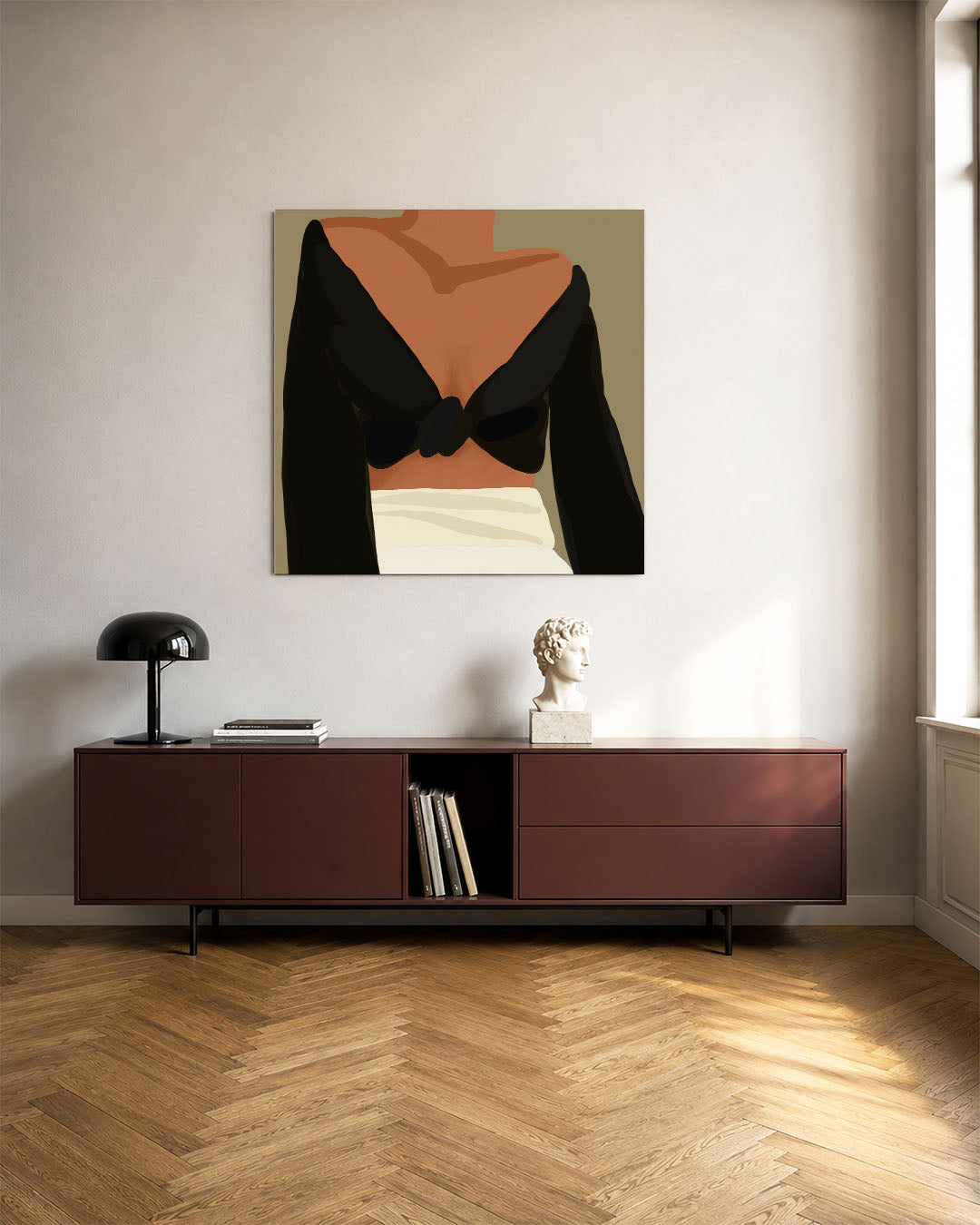Stijlvolle vormen Kunstwerk
