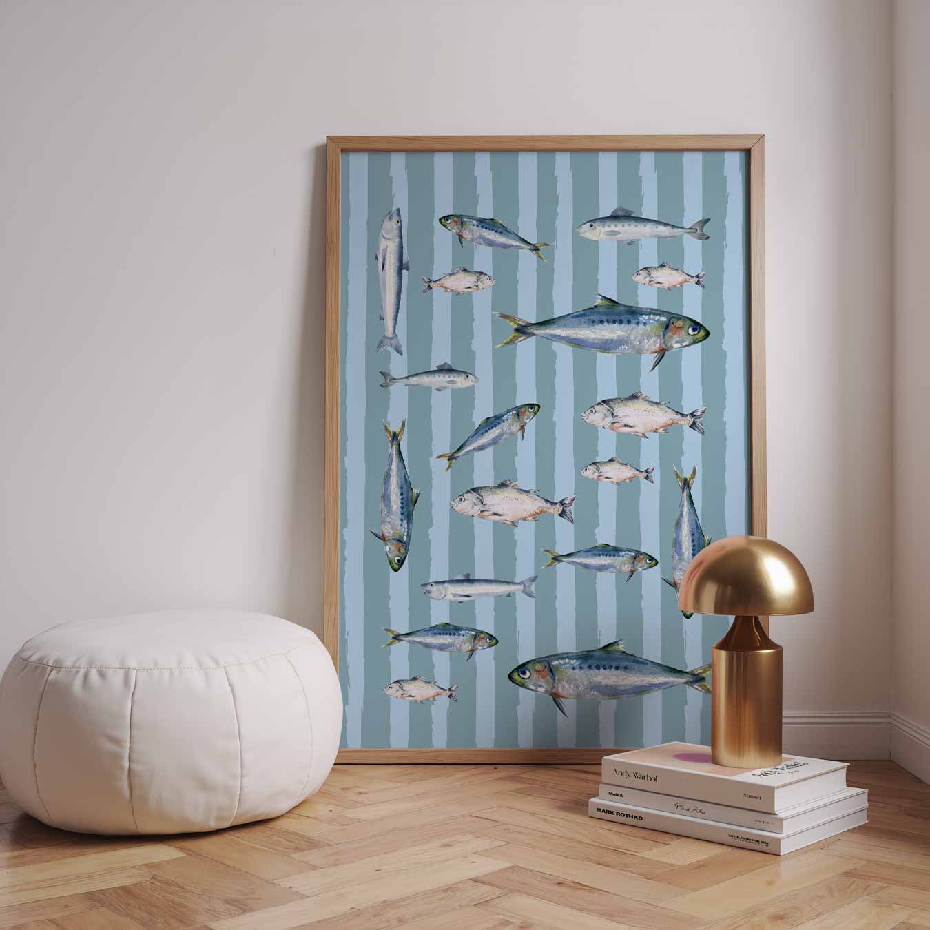 Visserij Vibes Poster-WallArtistic