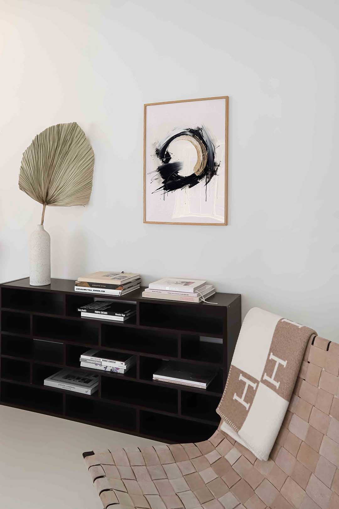 Abstracte cirkel Poster