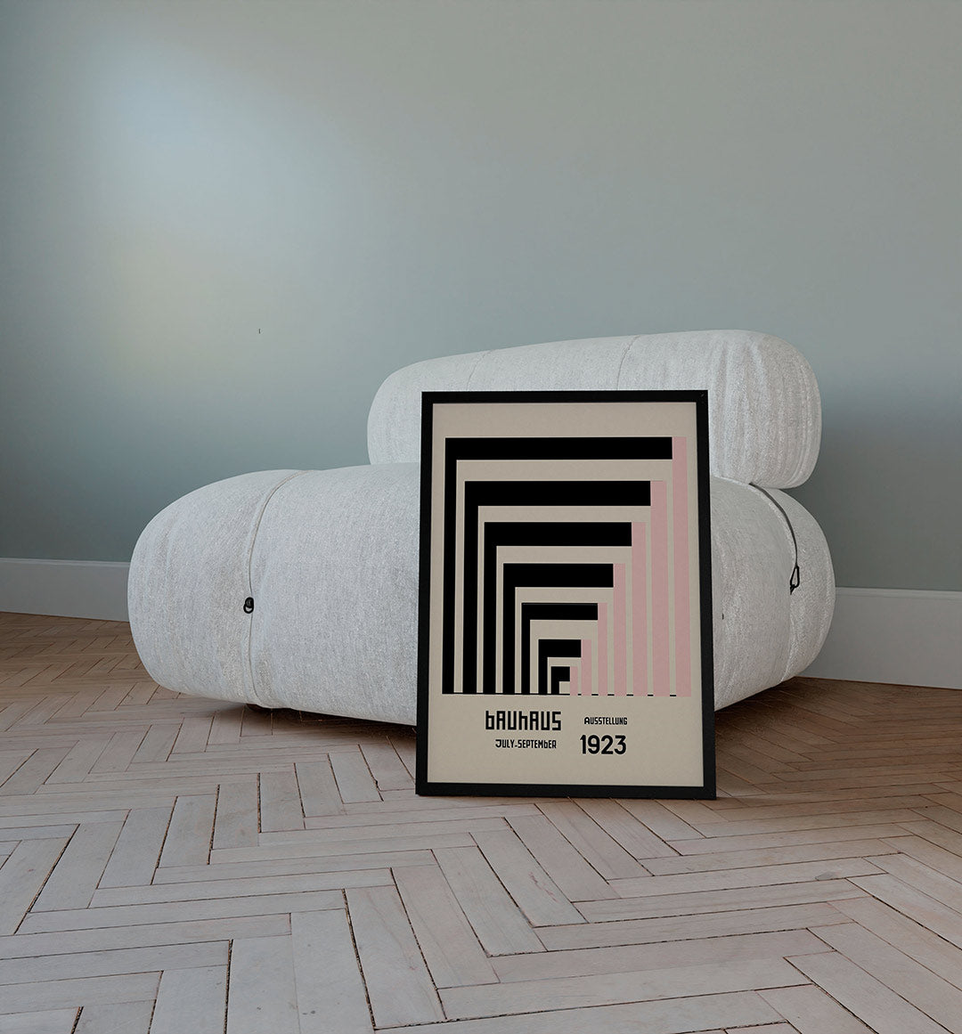Lijnen en vlakkenspel Poster
