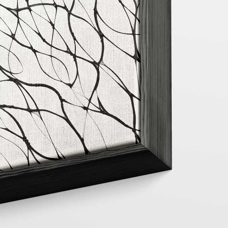 Dansende Lijnen Kunstwerk-canvas-dibond-plexiglas-wanddecoratie-WallArtistic