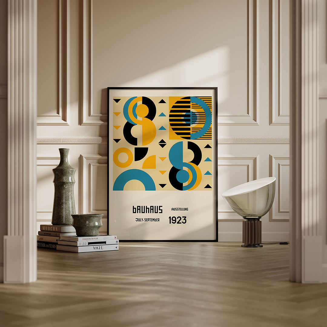 Vormen en vlaken Poster