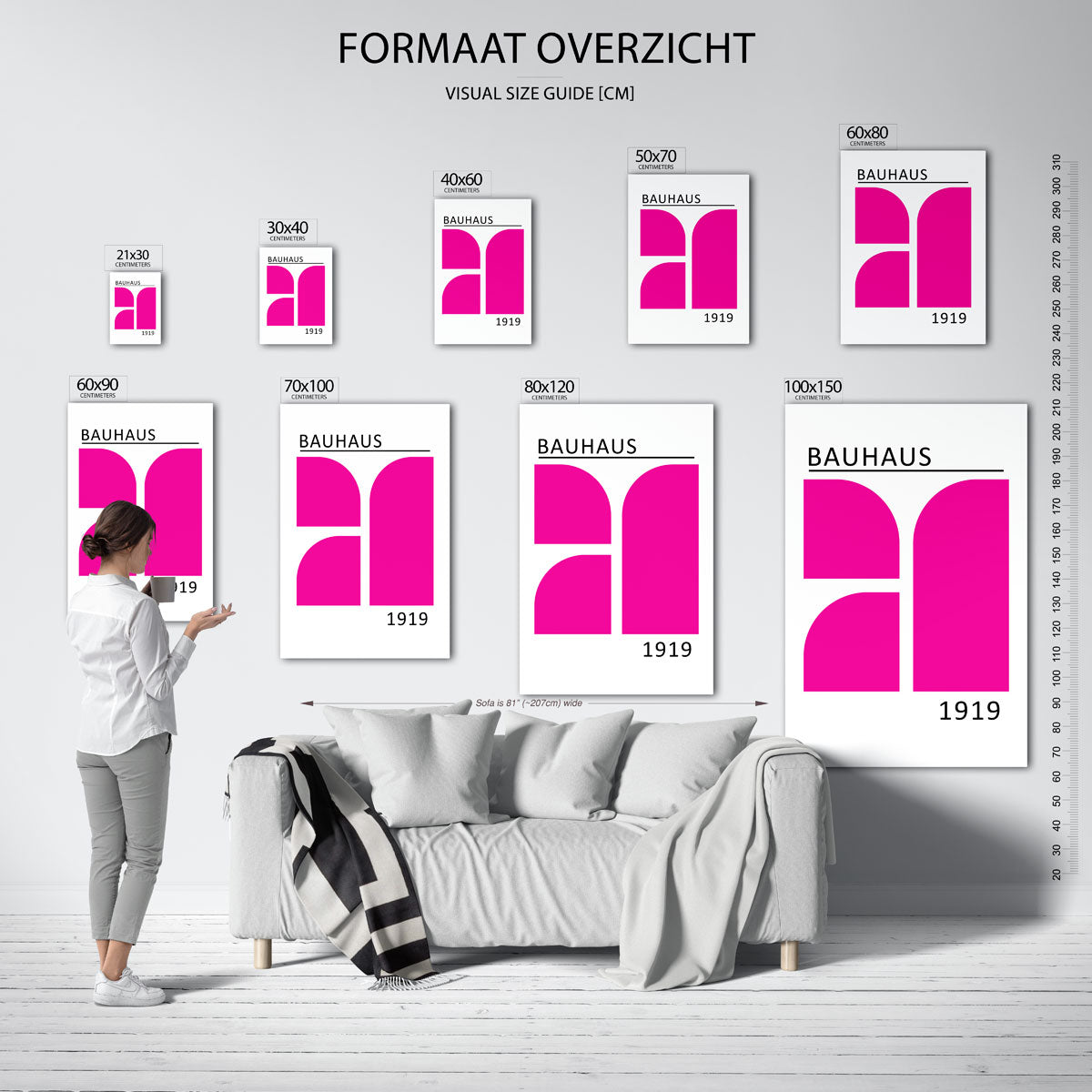 Vorm en kleur Poster