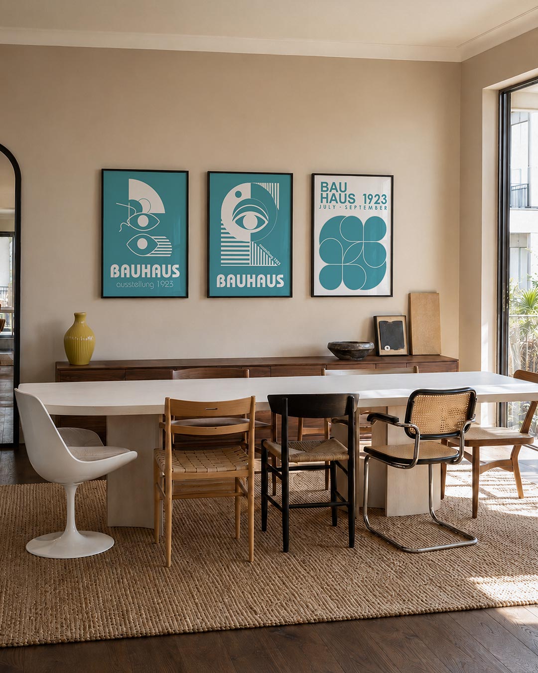 Vormen en vlakken Posterset