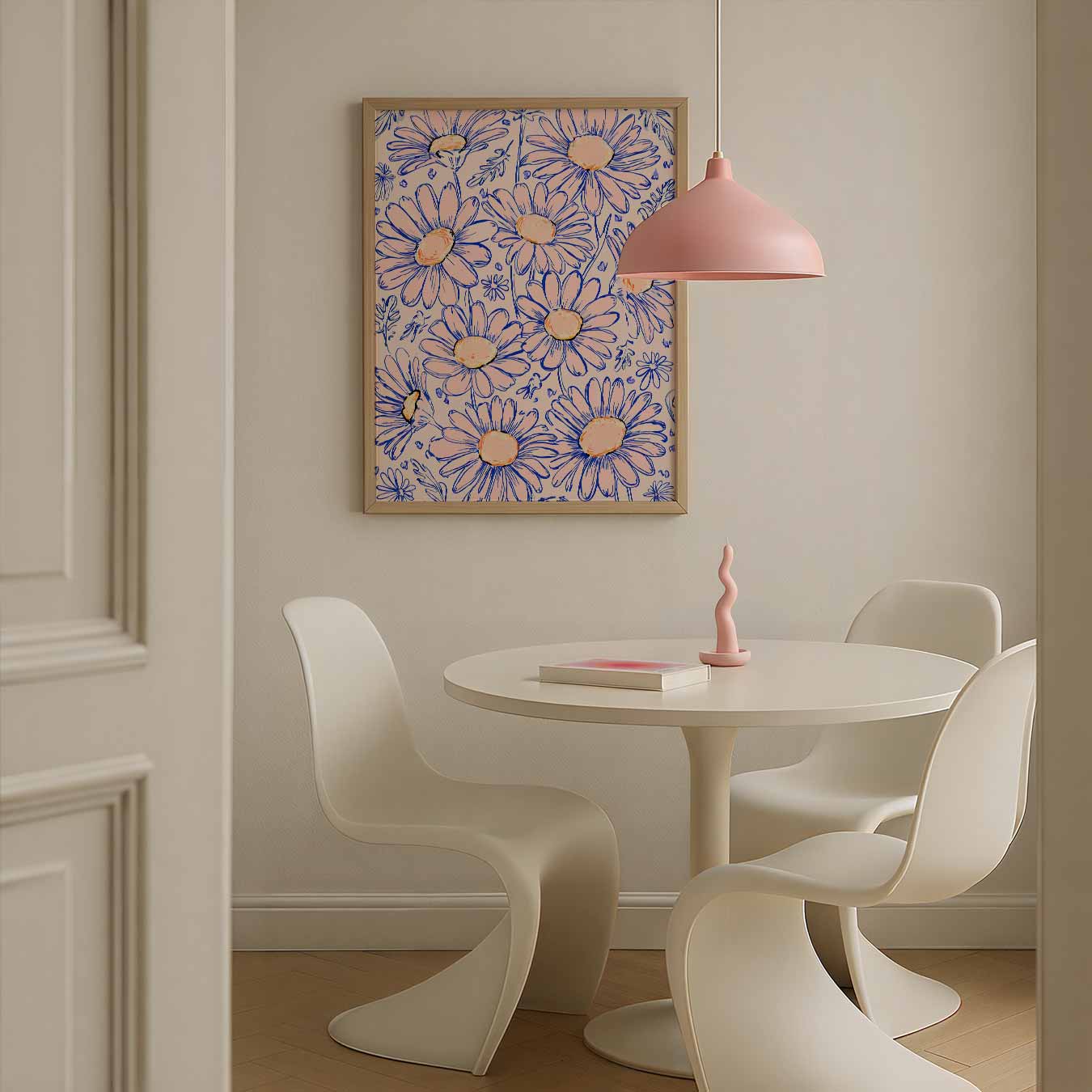 Bloemrijke Vrolijkheid Poster-WallArtistic