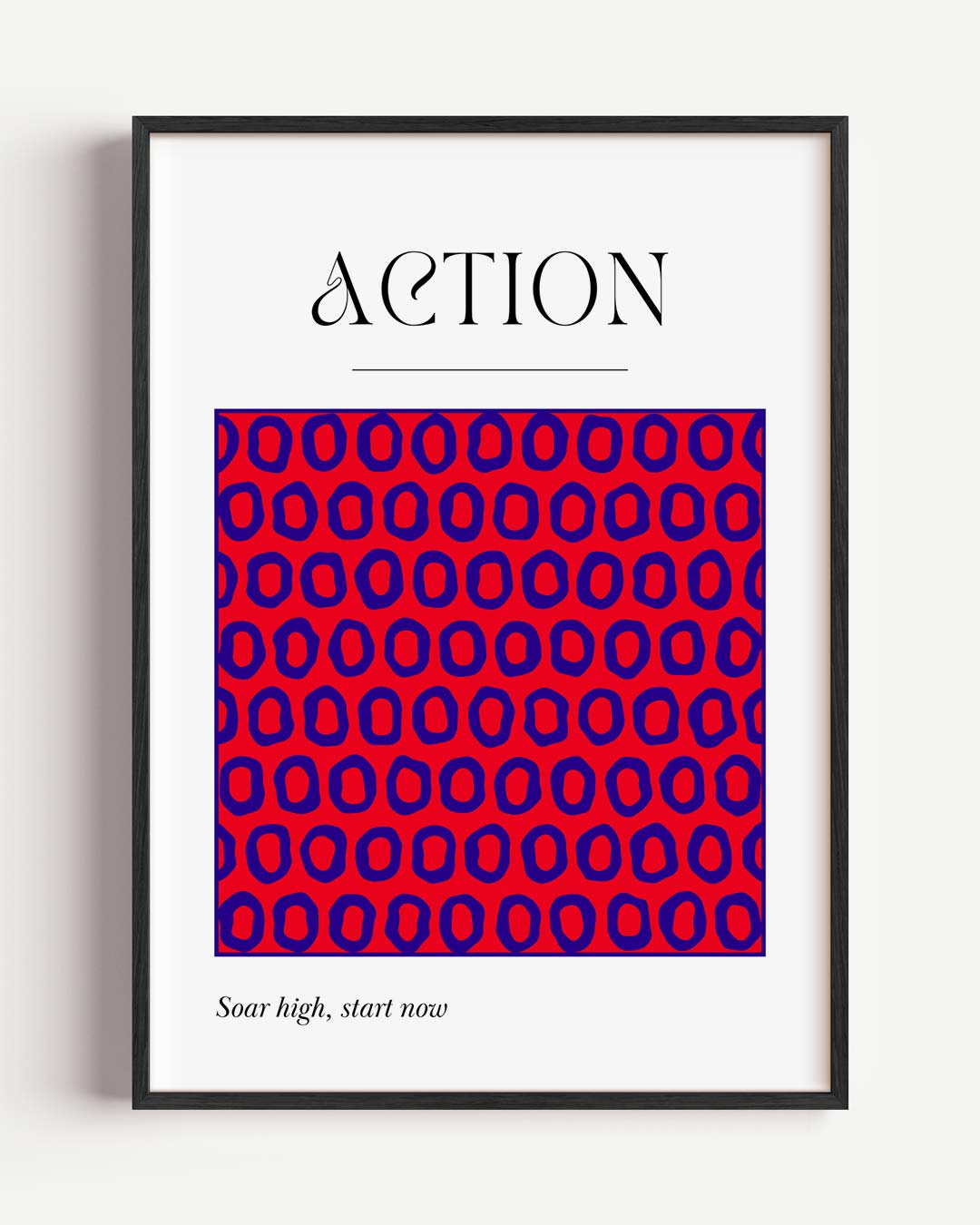 Inspirerende Actieposter-WallArtistic