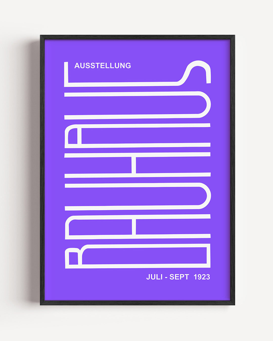 Lijnen en vlakken Poster