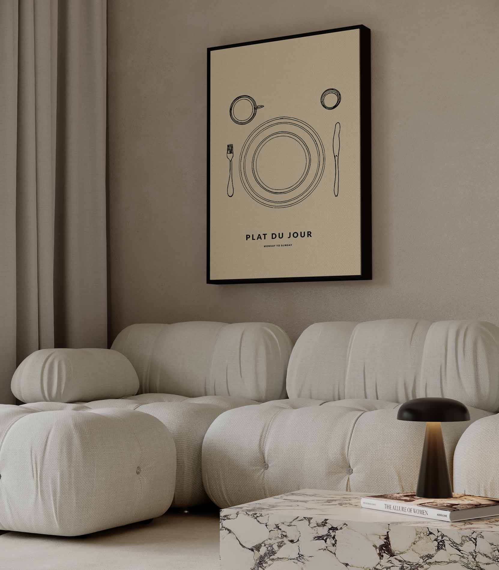 Plat du Jour Poster