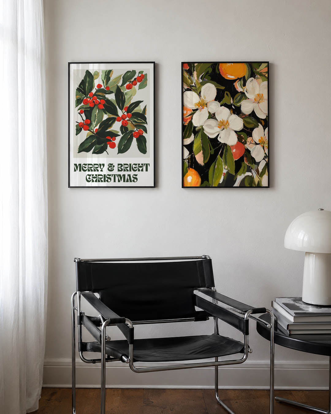 Bessen en bladeren Posterset
