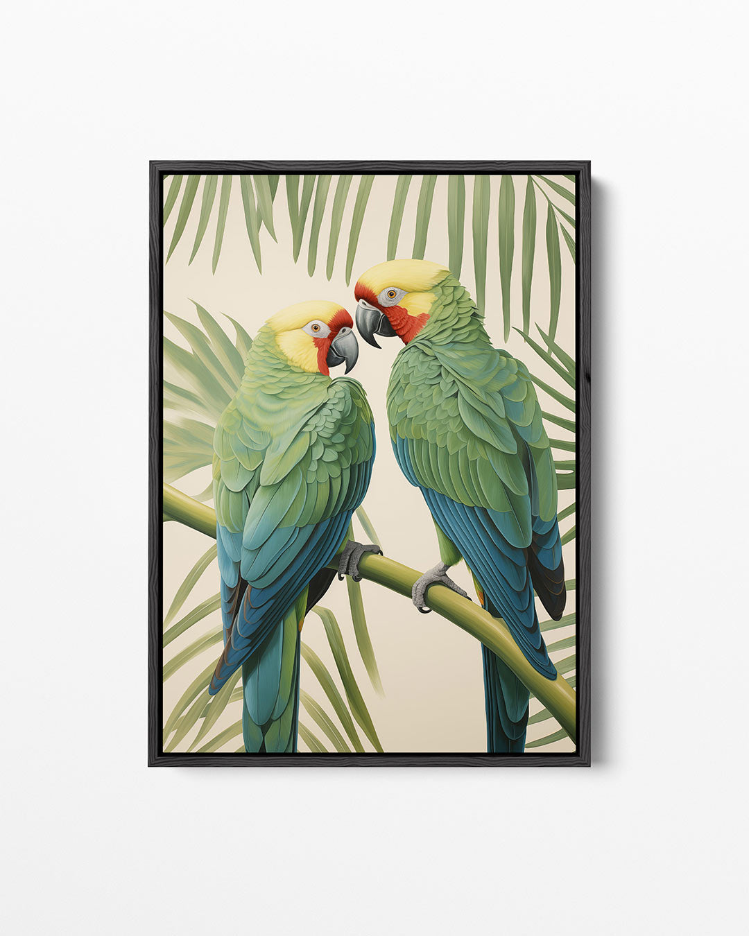 Tropische vogels Kunstwerk