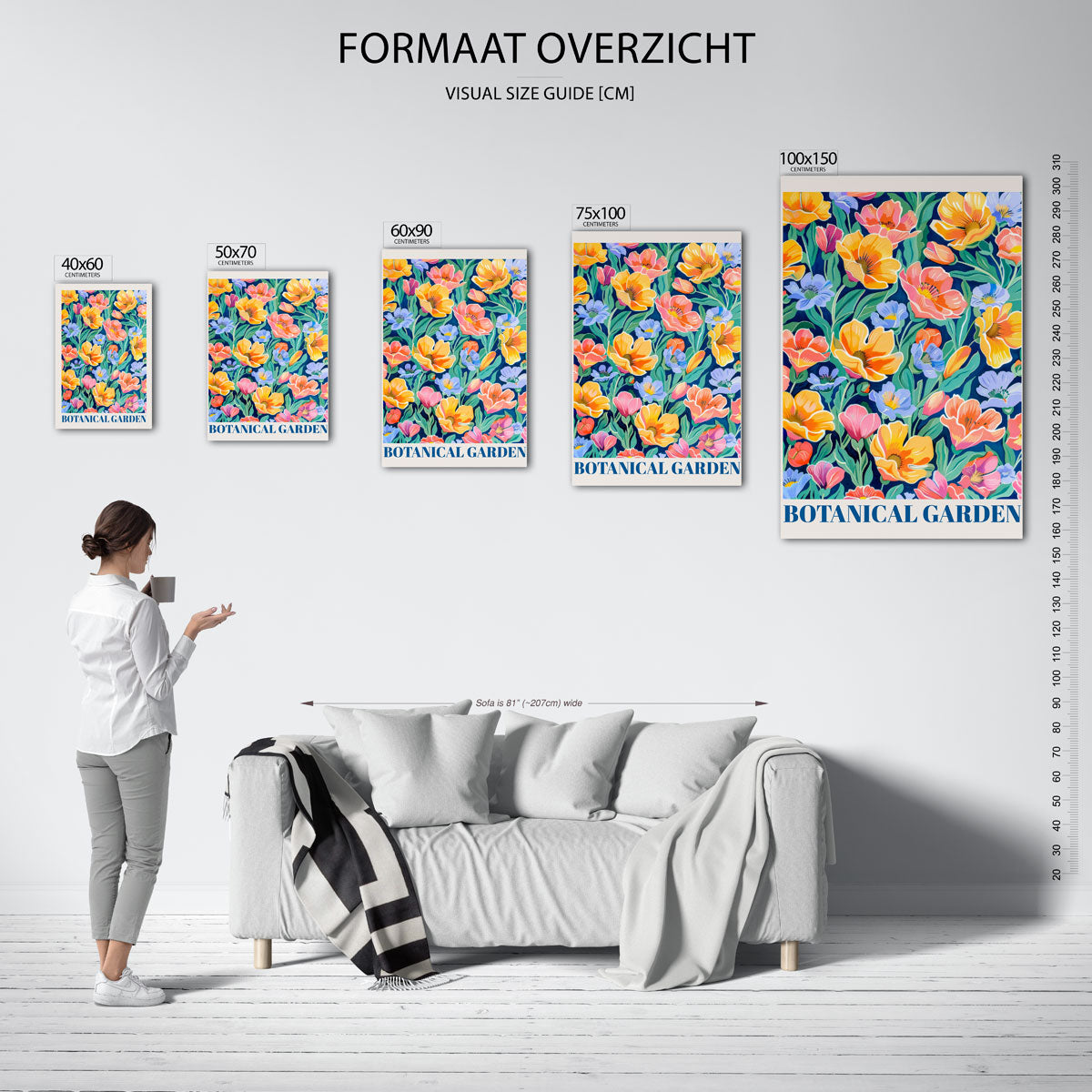 Bloemenpracht Kunstwerk