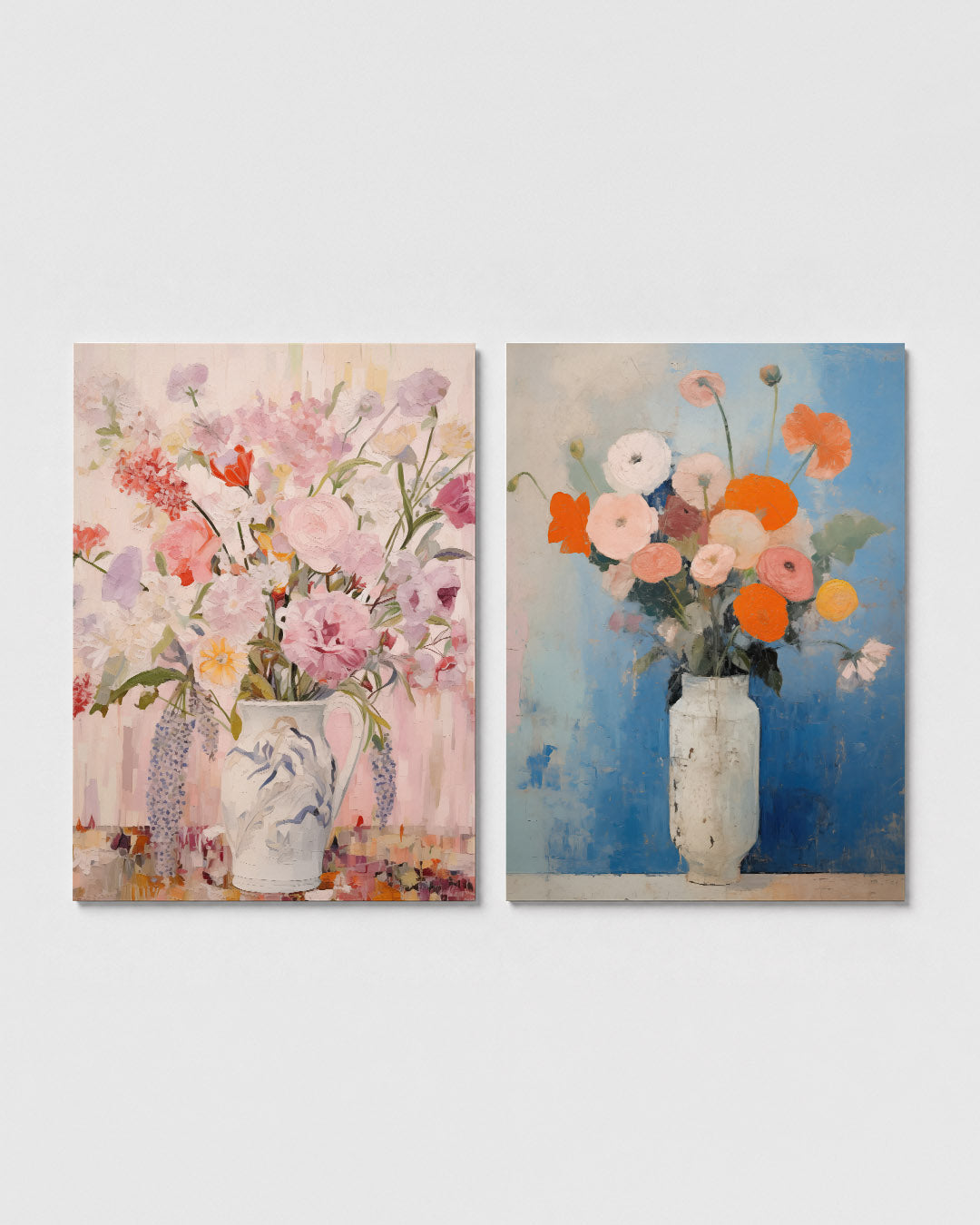 Bloemrijke vaas Posterset