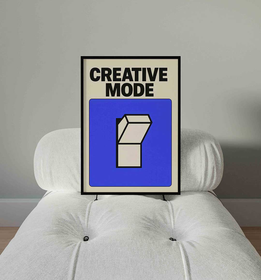 Creative mode Poster