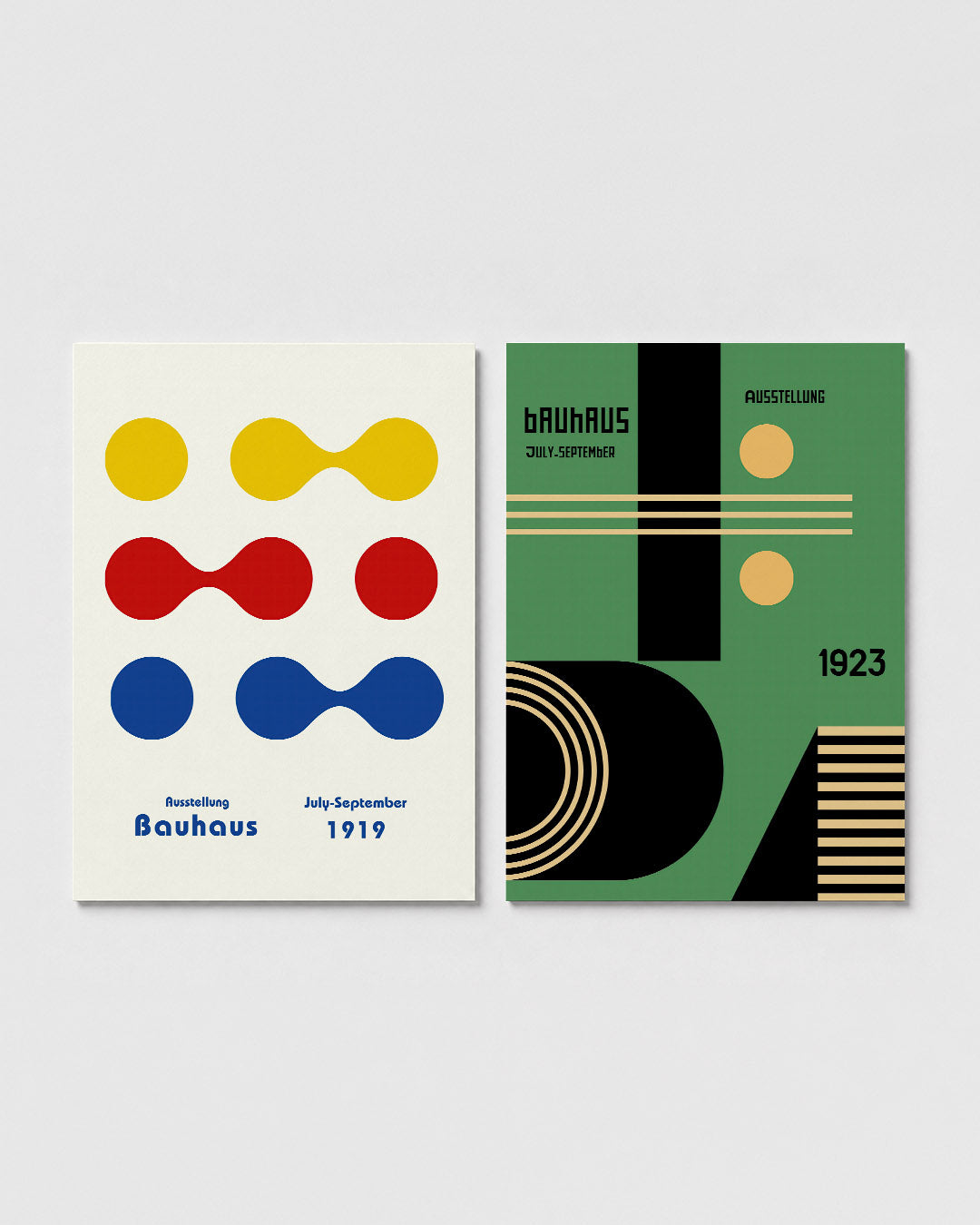 Kleur en vormenspel Posterset