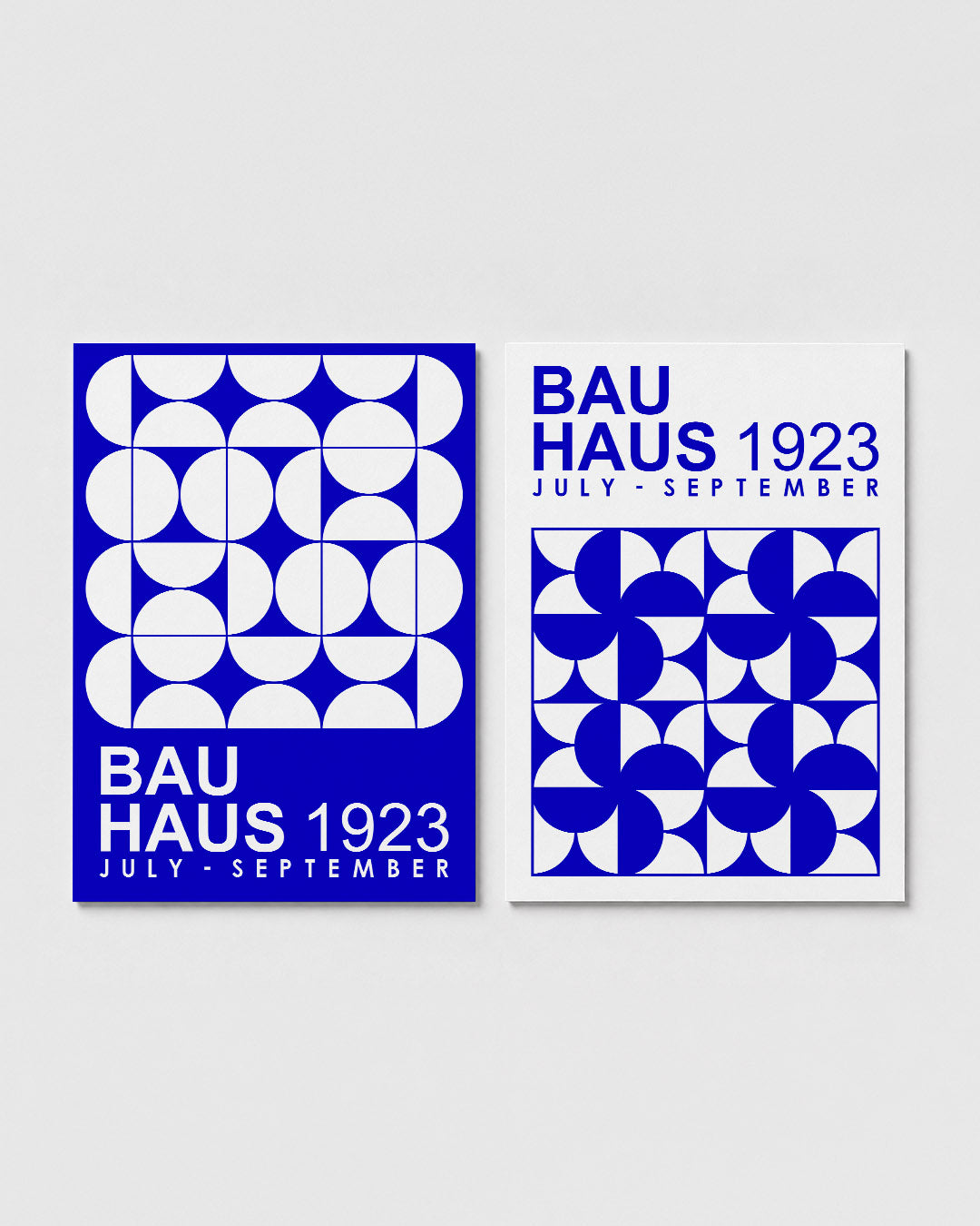 Vormen en vlakken Posterset