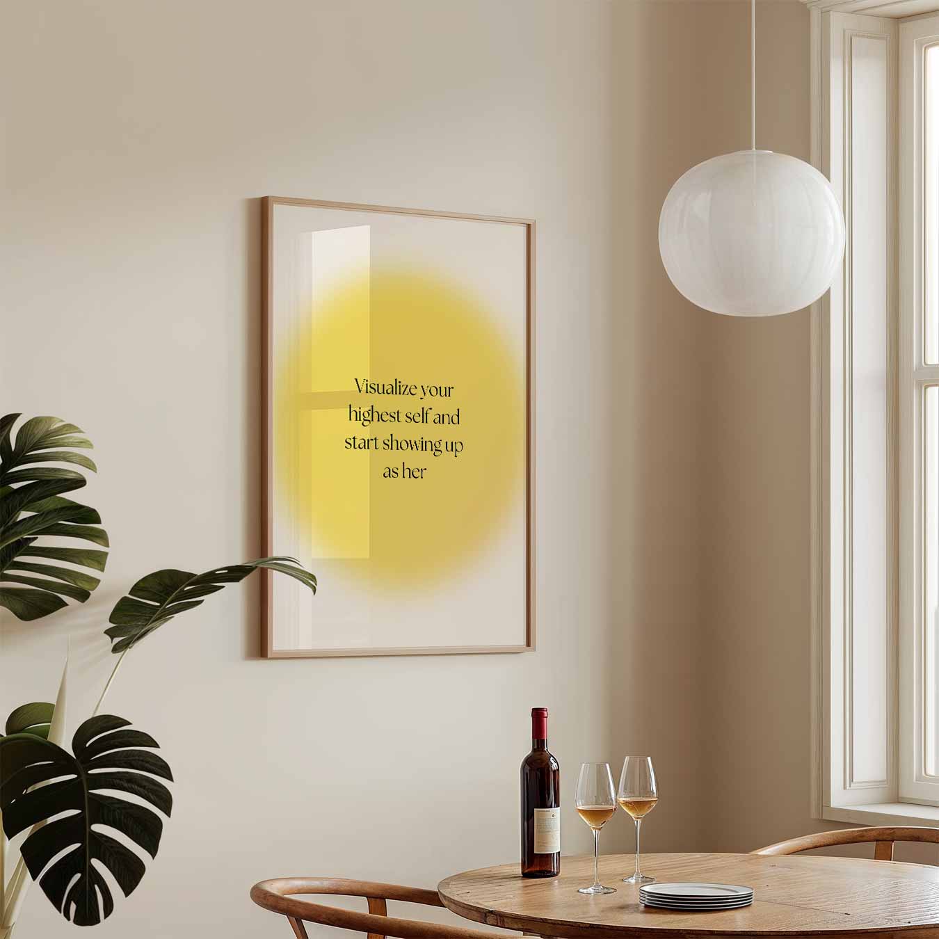 Inspirerende Zelfvertrouwen Poster-WallArtistic