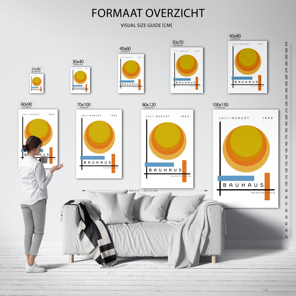 Vorm en kleur Poster