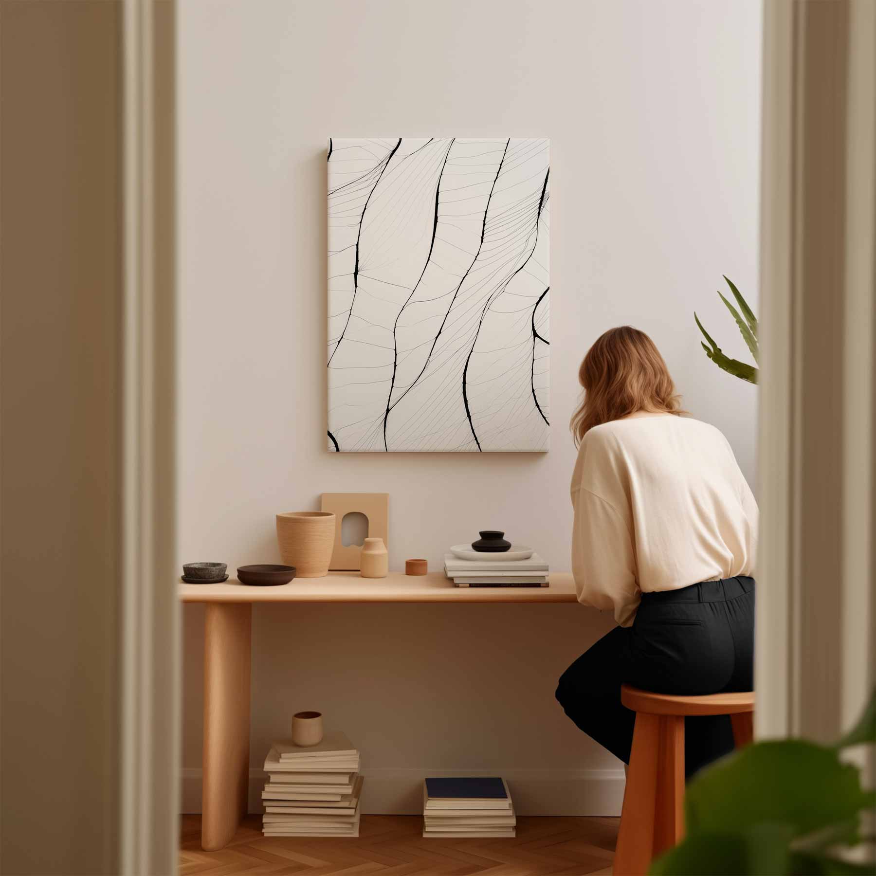 Fragiele Natuurpracht Kunstwerk-canvas-dibond-plexiglas-wanddecoratie-WallArtistic
