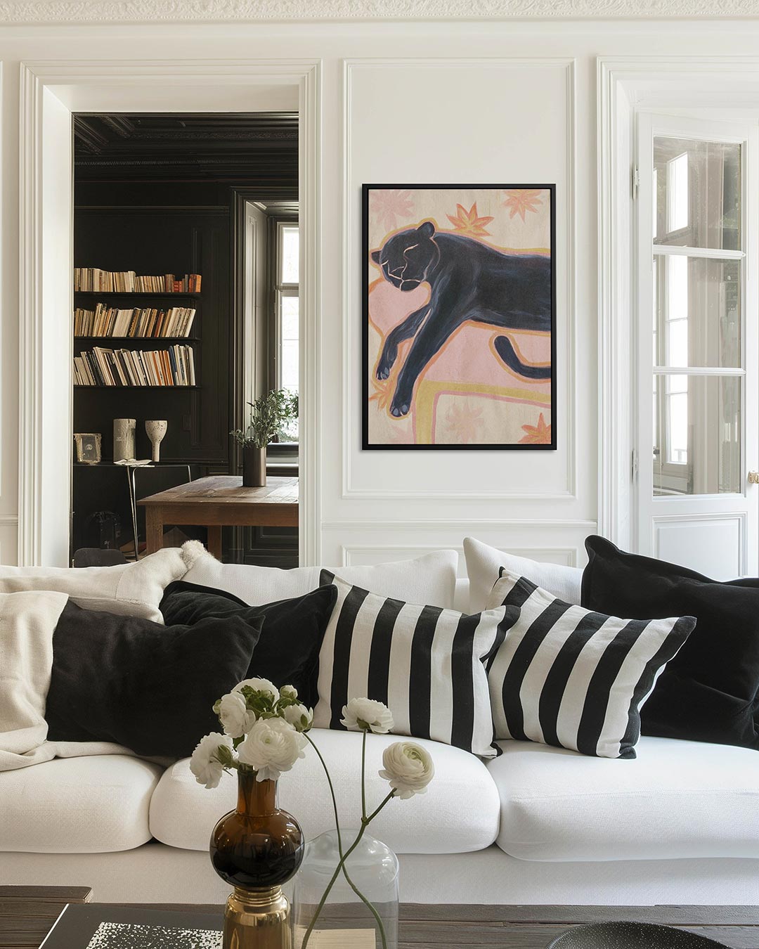 Dromerige panter Kunstwerk