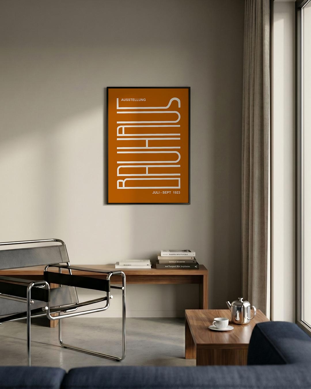 Lijnenspel en kleur Poster