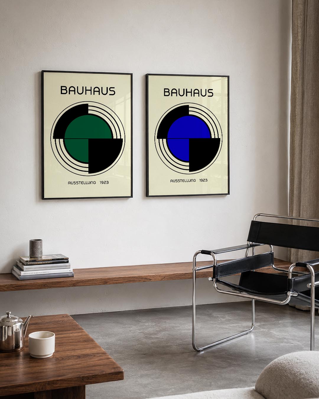 Cirkel en lijnen Posterset