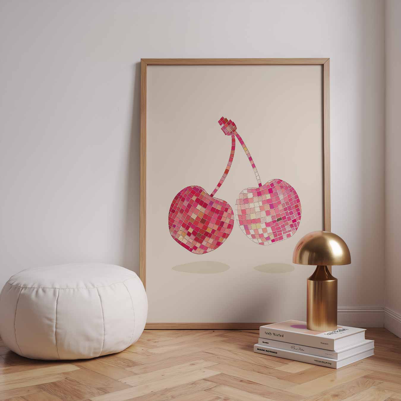 Cherry Disco Fever Poster-WallArtistic