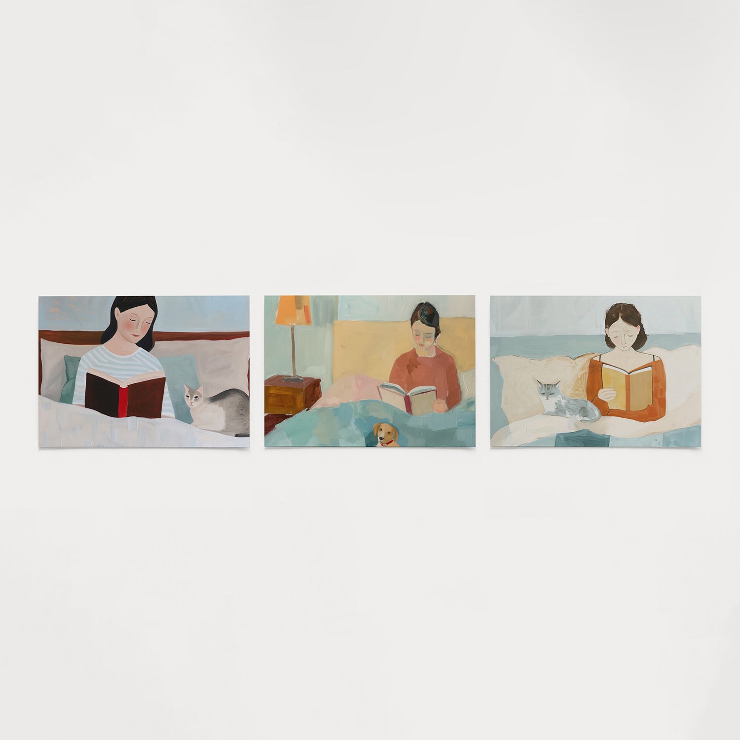 Lezen en rust Posterset