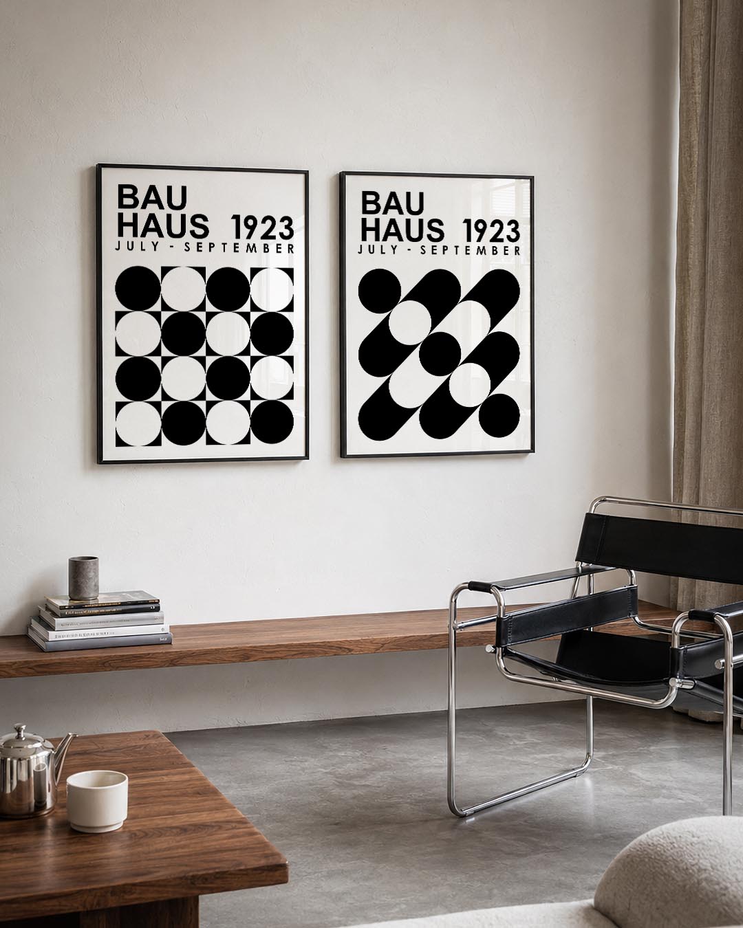 Cirkelritme en tekst Posterset