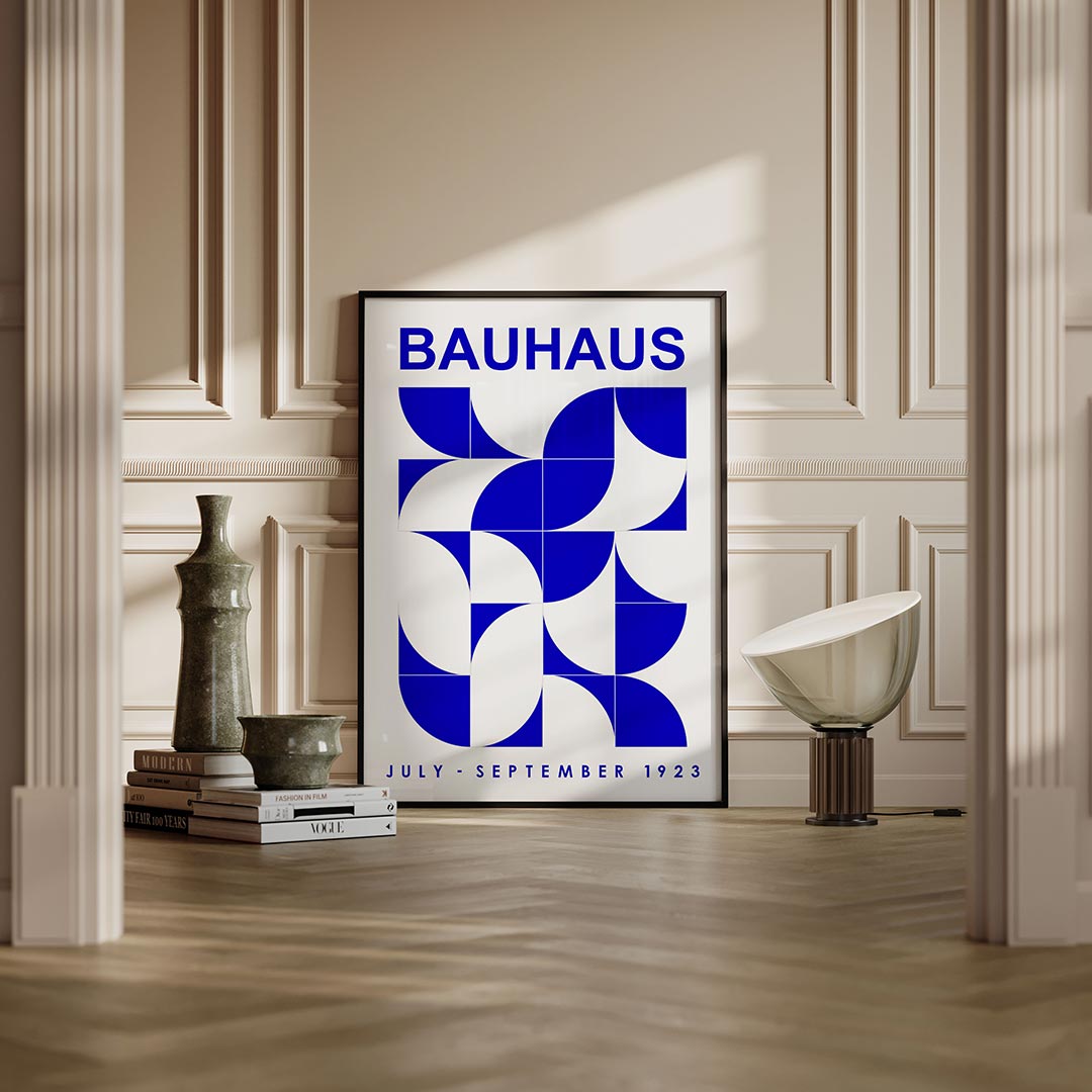 Vormritme en kleur Poster