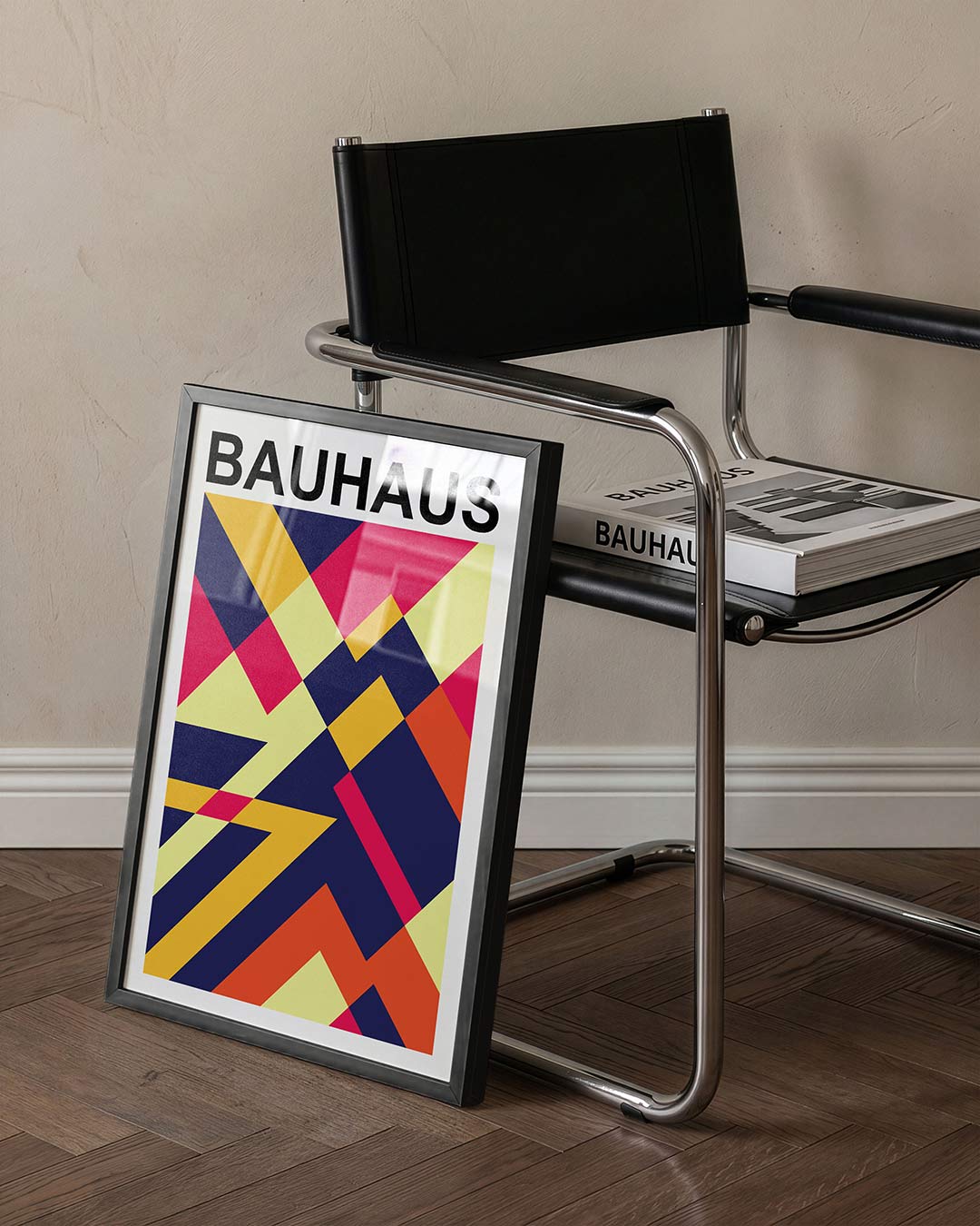Vorm en kleurvlakken Poster
