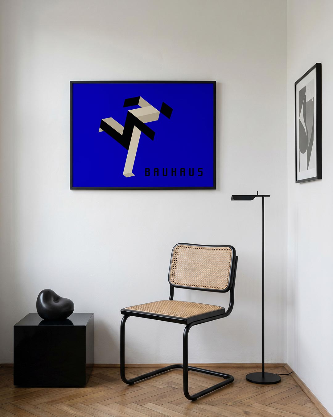 Dynamische vormstructuur Poster