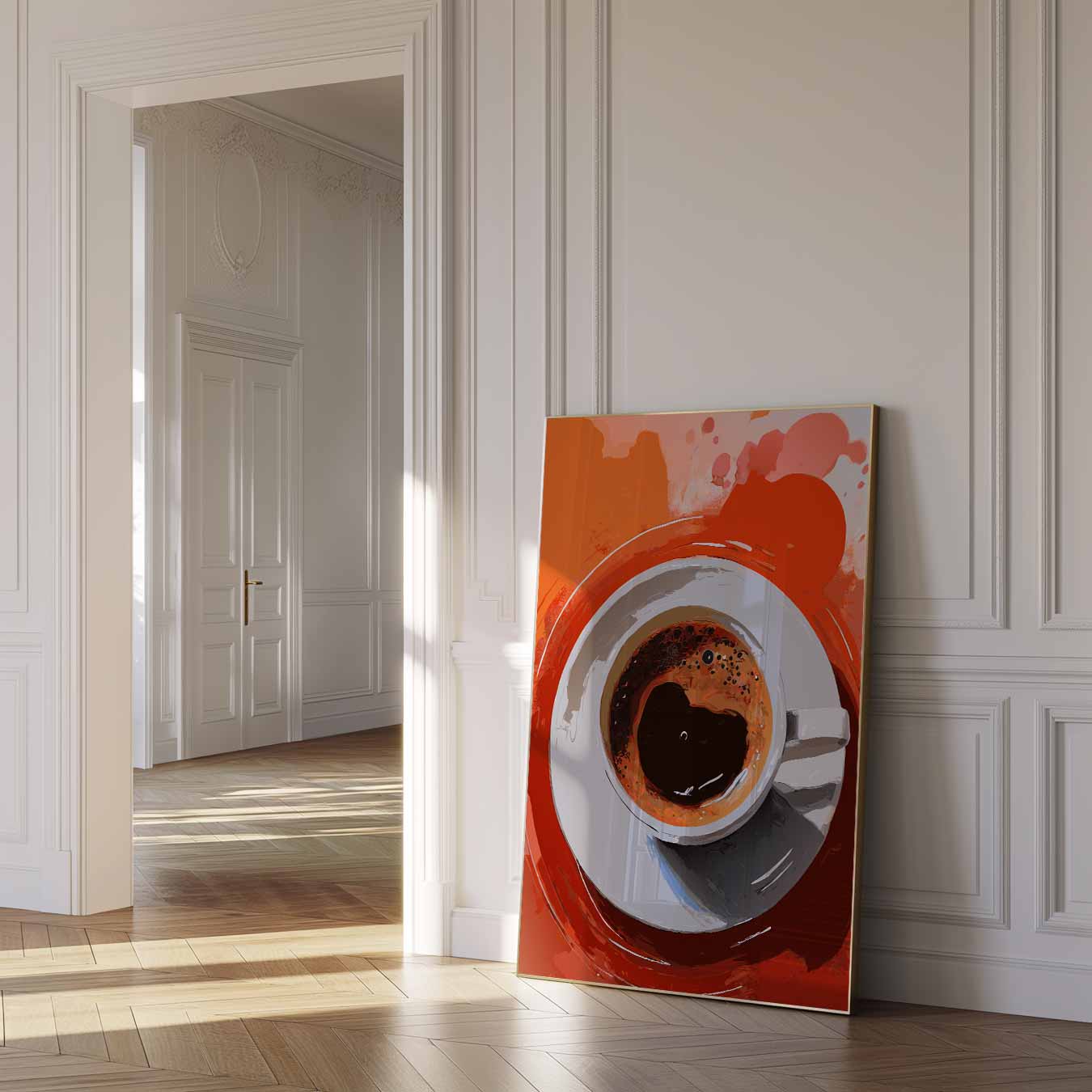 Coffee Love Art Poster-WallArtistic
