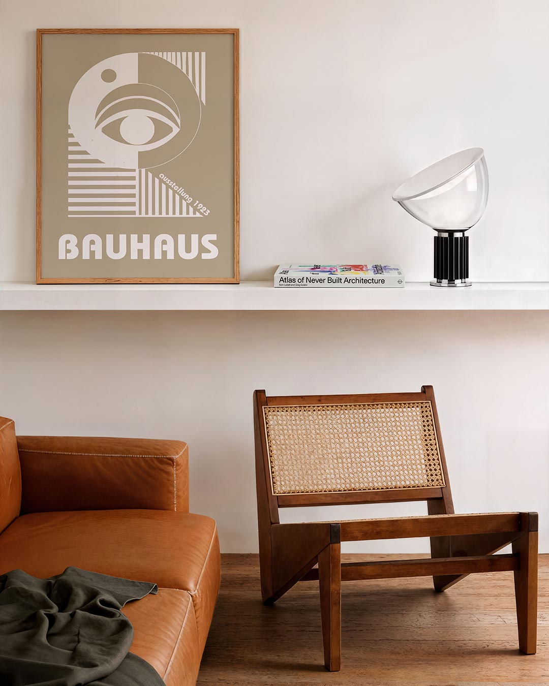 Oog en lijnen Poster