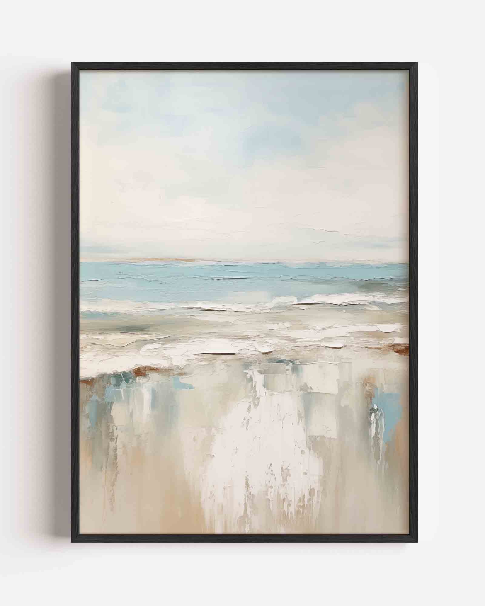 Strand en zee Poster