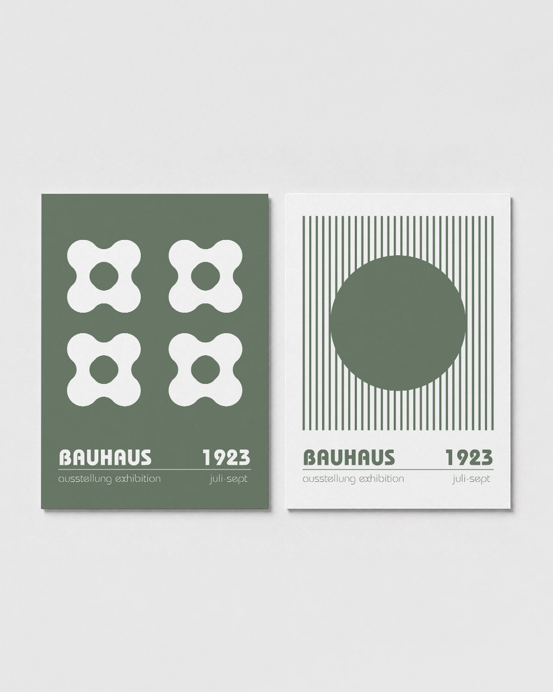 Vormen en vlakken Posterset