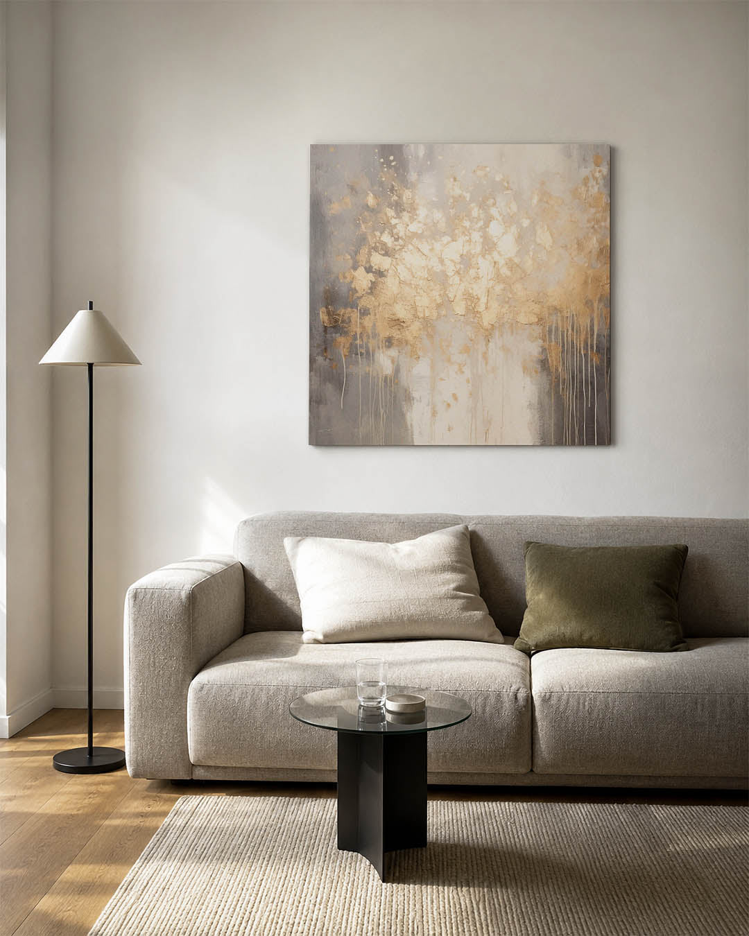 Gouden verval Kunstwerk