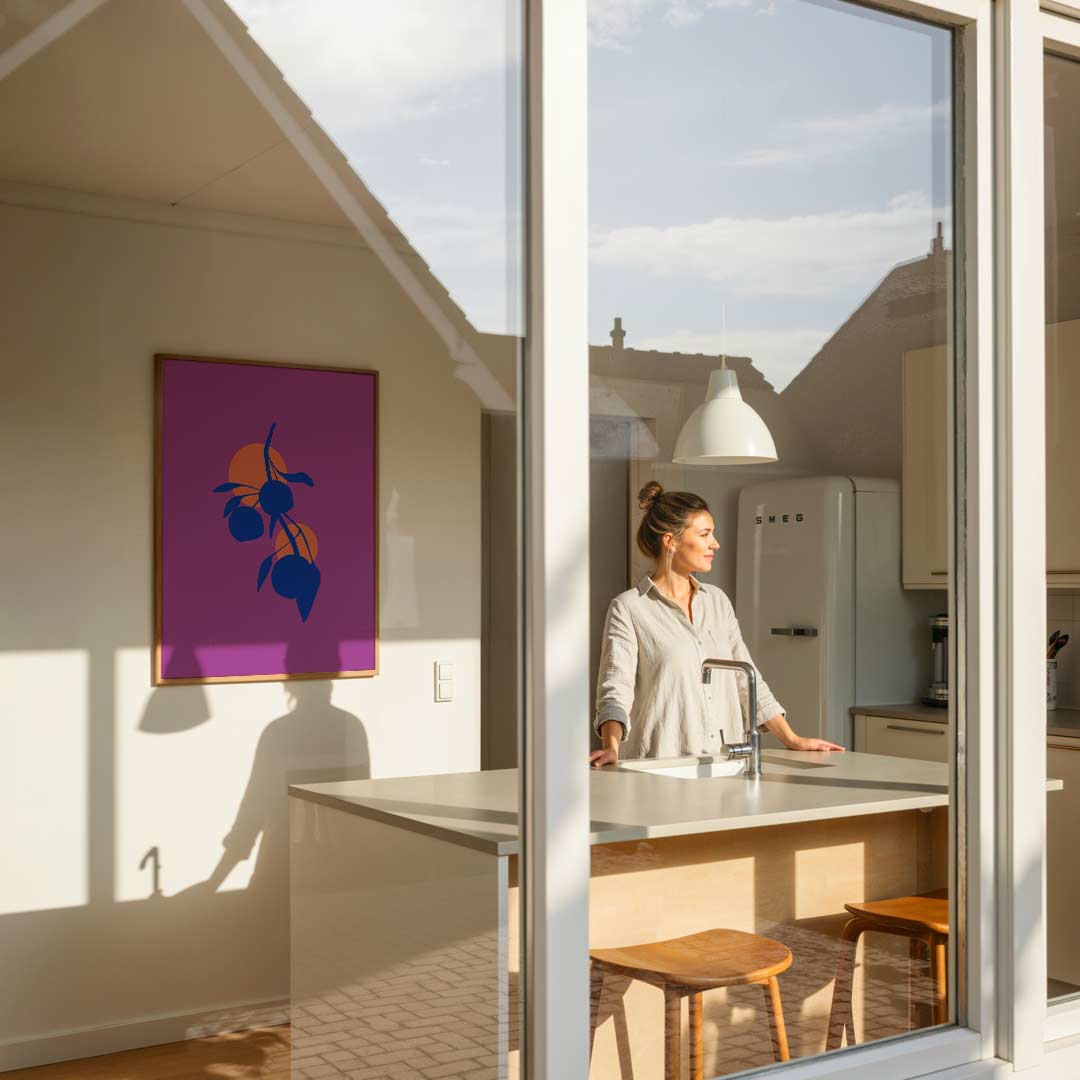 Fruitige Kunstprint Poster-WallArtistic