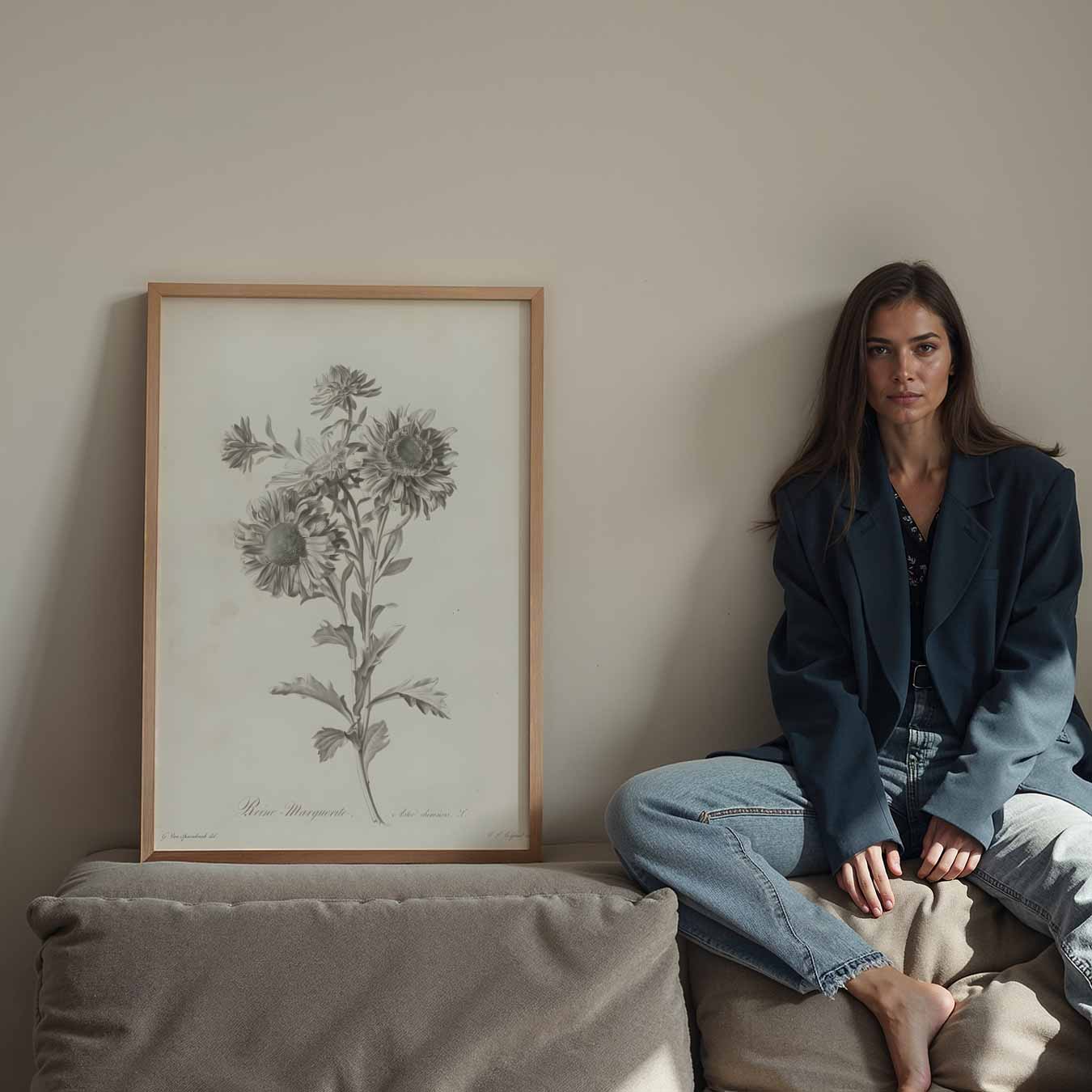 Botanische Bloemenpracht Poster-WallArtistic