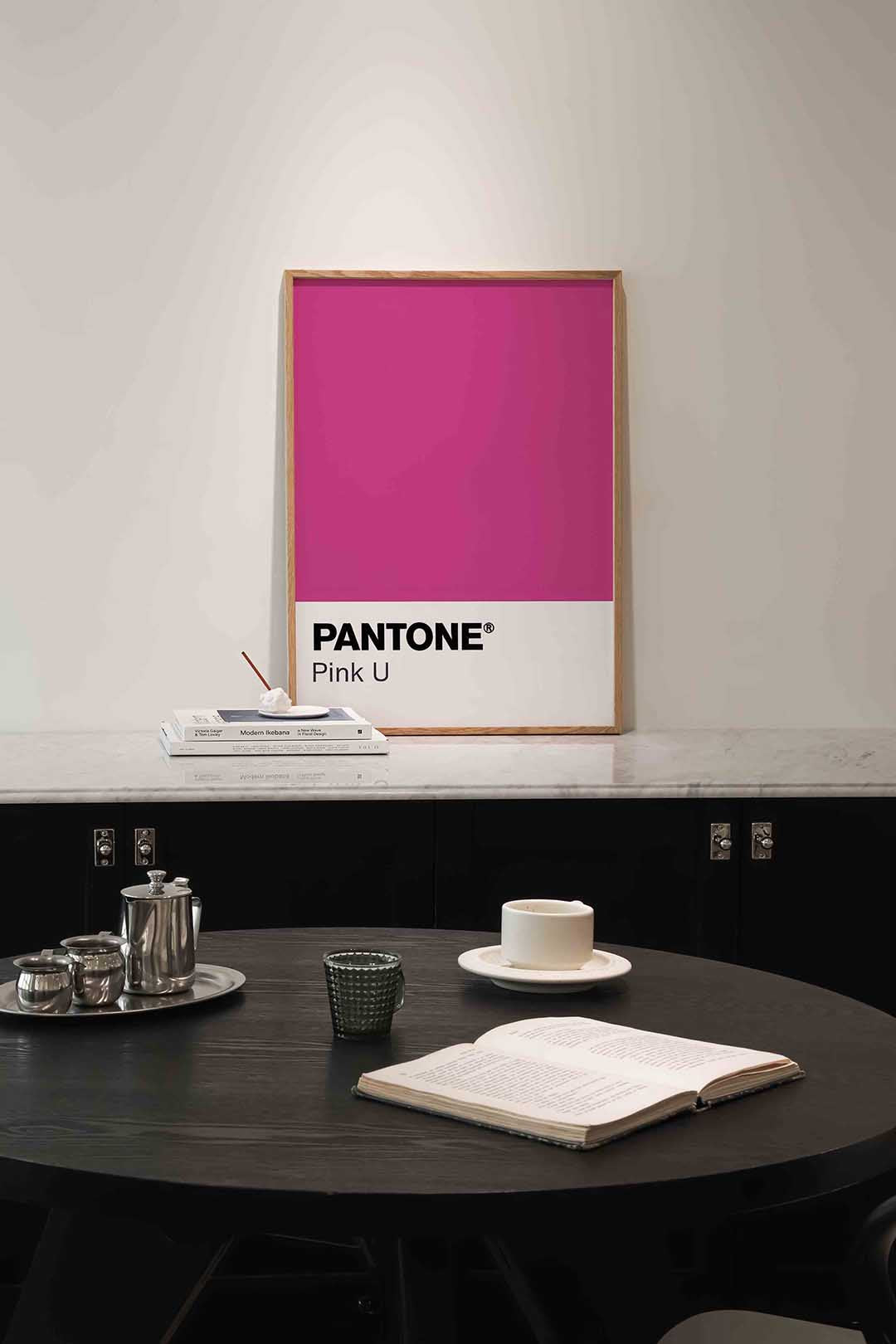Pantone pink Poster