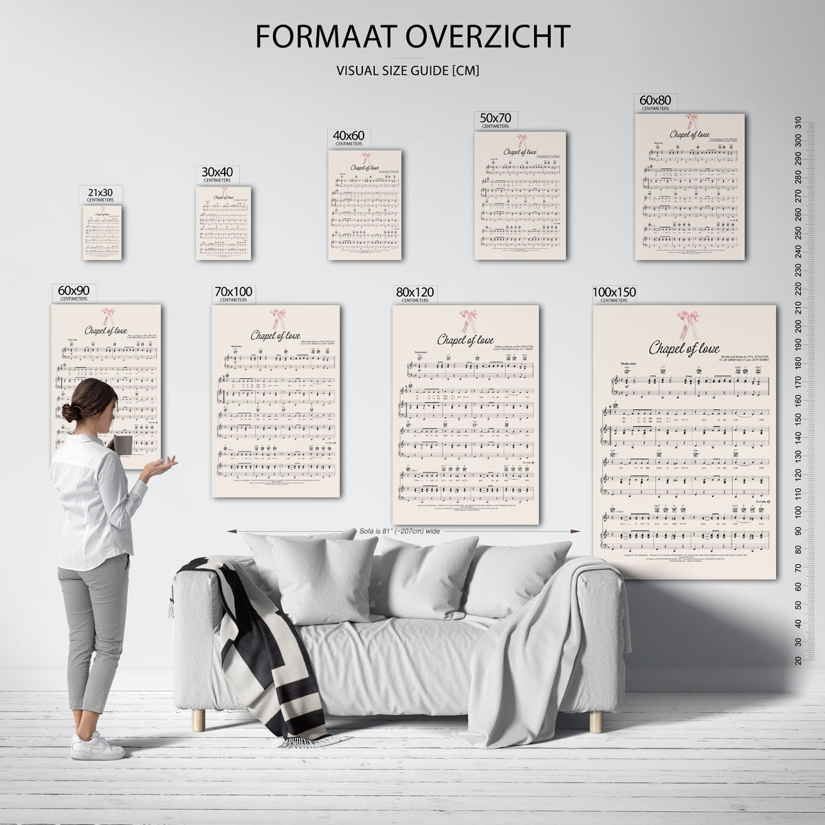 Chapel of love muziek Poster