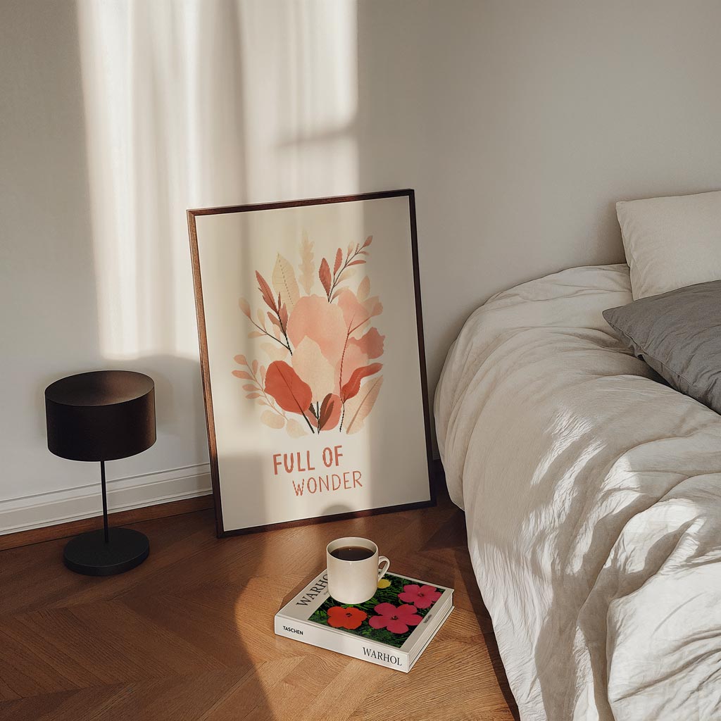 Full of Wonder Bloemenposter-WallArtistic