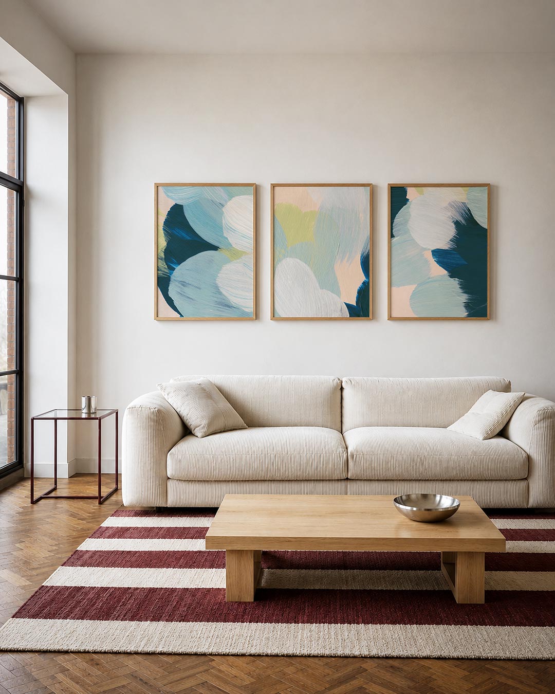Kleurvlakken harmonie Posterset