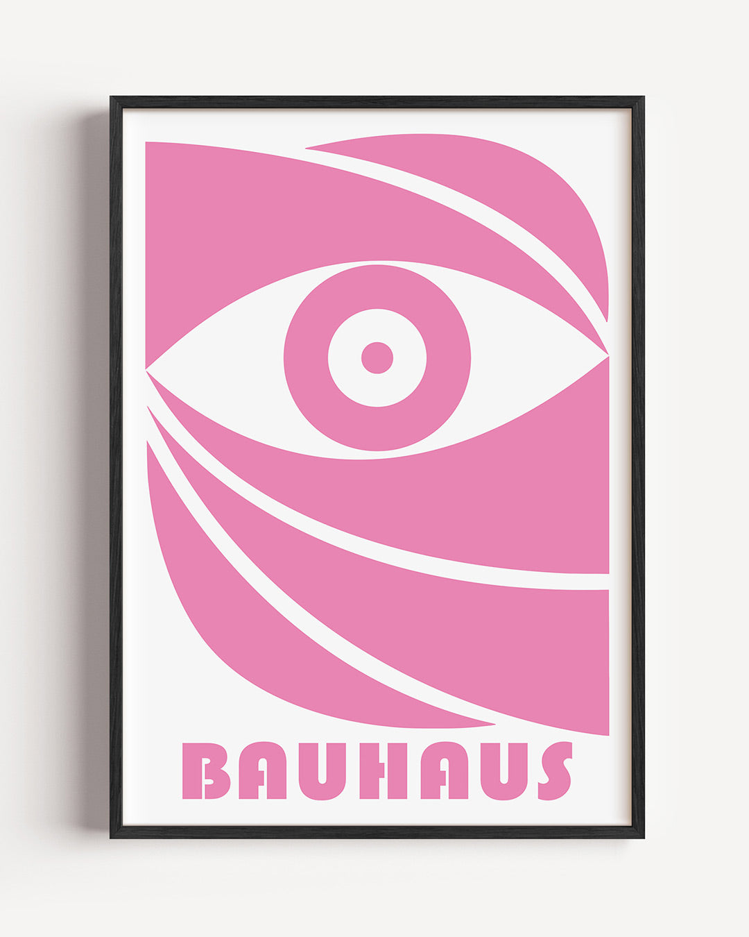 Oog en lijnen Poster