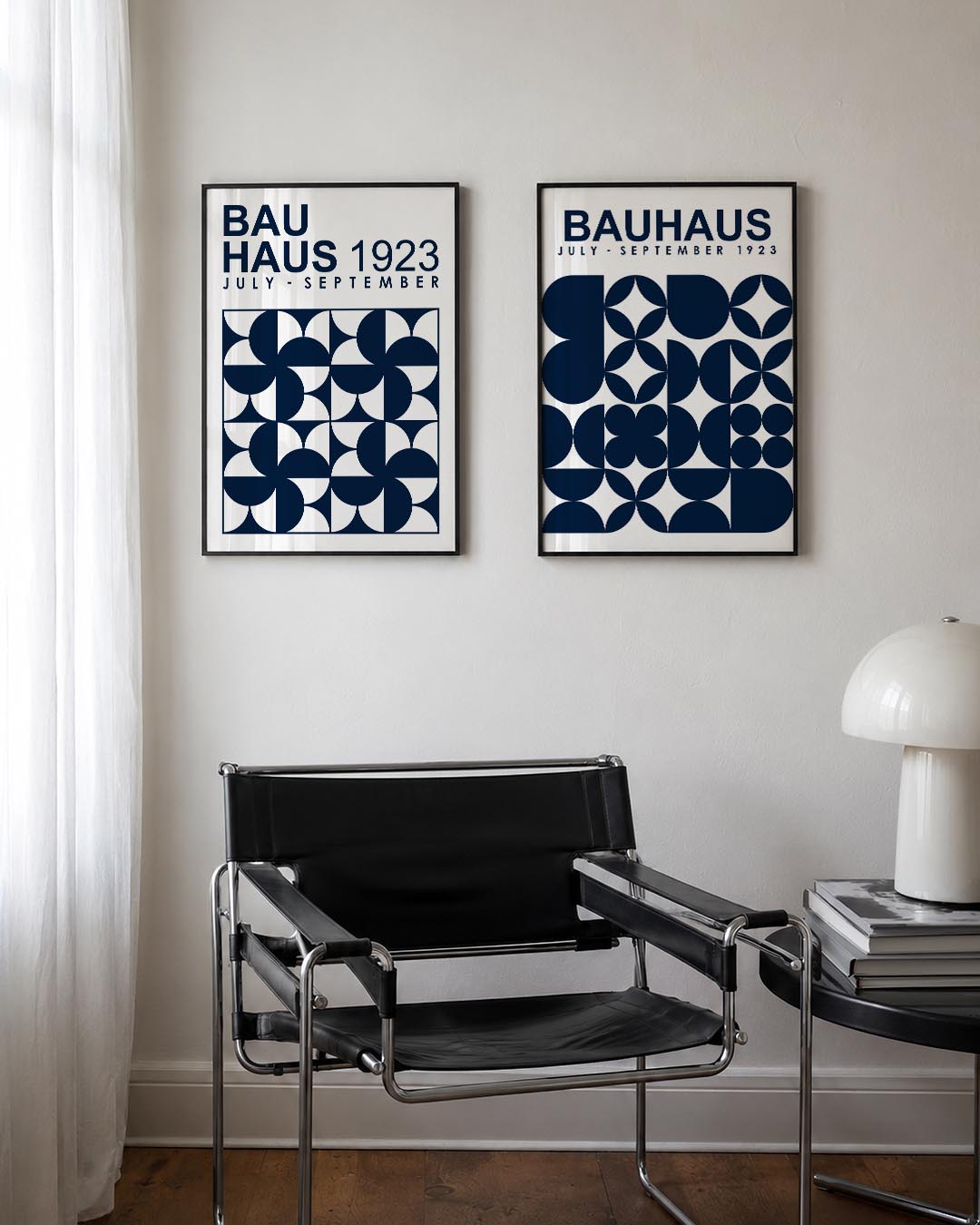 Vormenspel en kleur Posterset