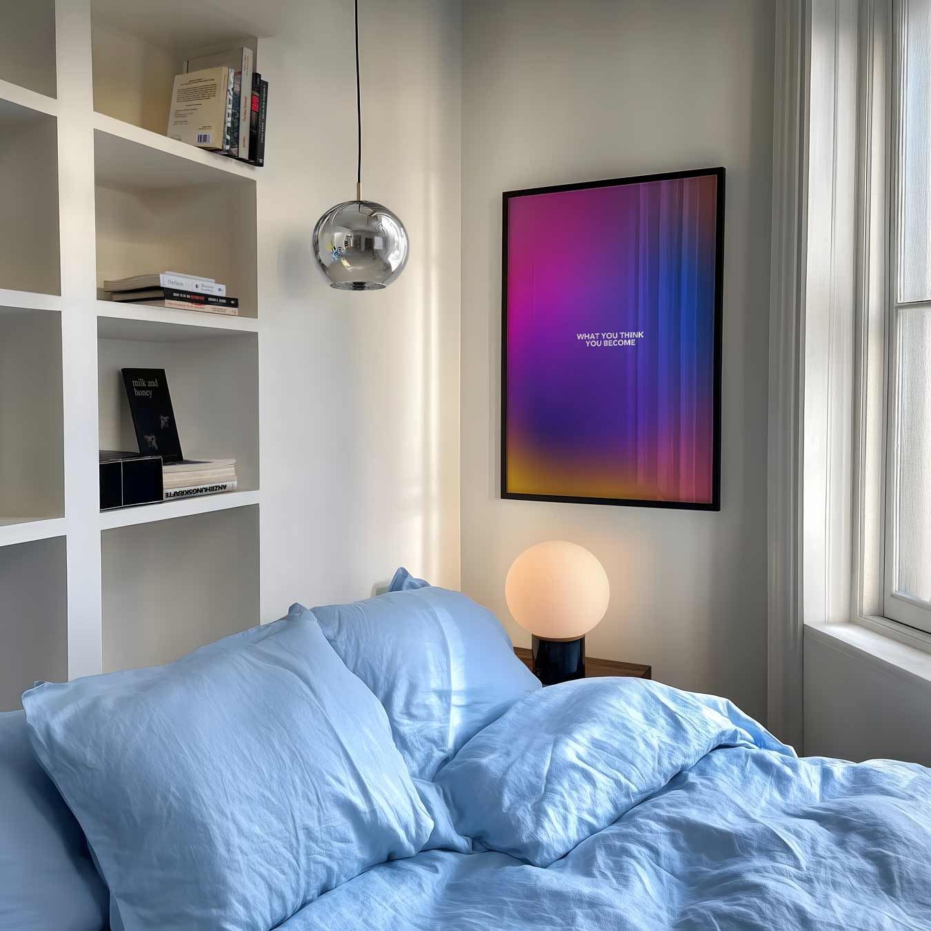 Inspirerende Mindset Poster-WallArtistic