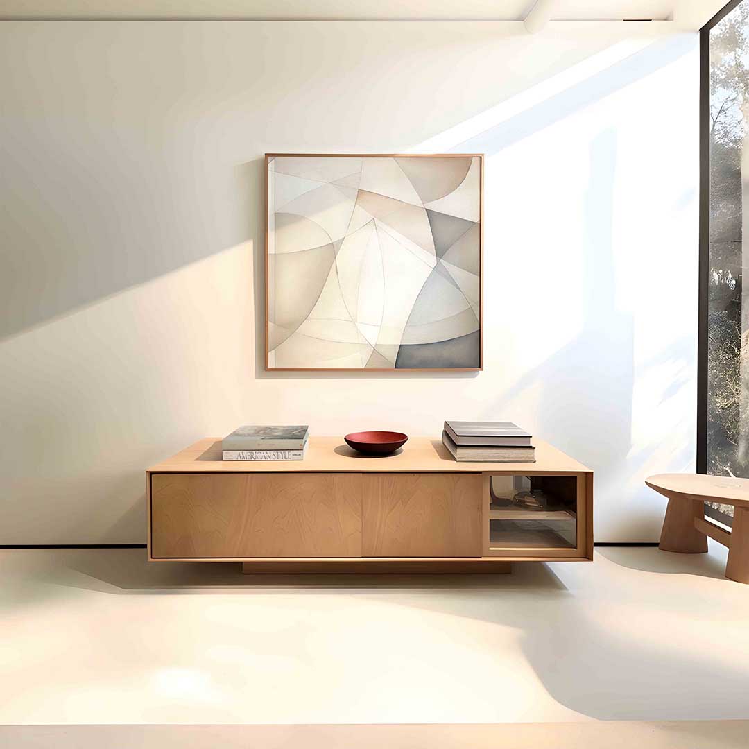 Abstracte vormen Poster