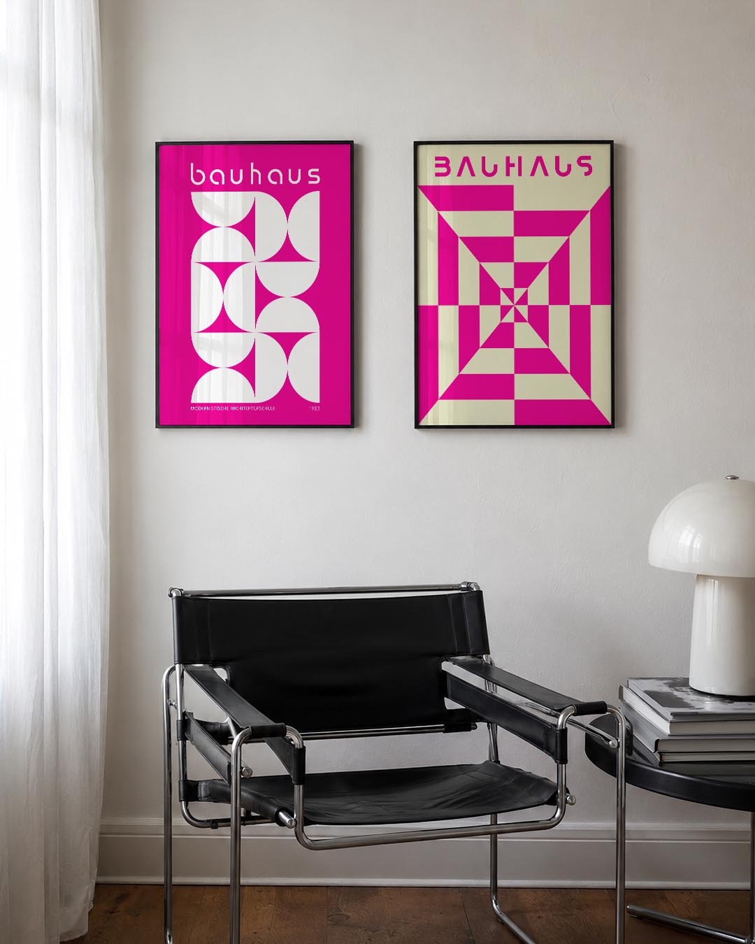 Vormen en kleurvlakken Posterset